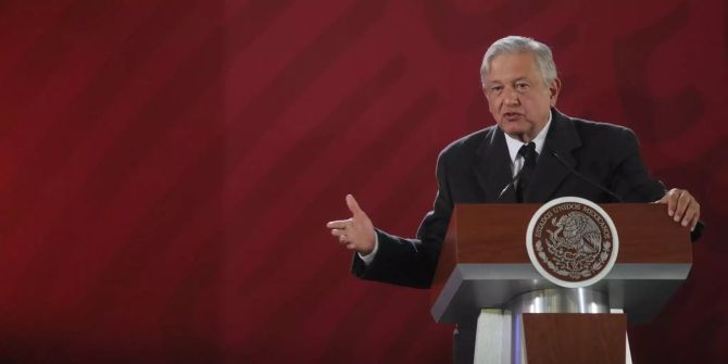 Andrés Manuel López Obrador, der Präsident Mexikos