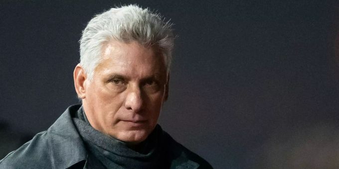 Miguel Diaz-Canels Kuba ist in wirtschaftlichen Schwierigkeiten. Miguel Diaz-Canel, Kubas Präsident.