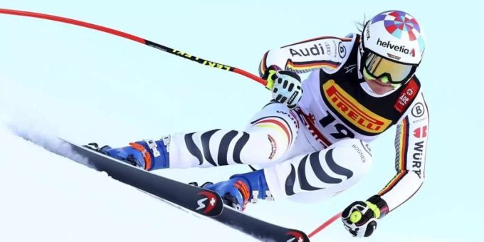 Viktoria Rebensburg verpasste zum WM-Auftakt ganz knapp eine Medaille. Foto: Alessandro Trovati/AP