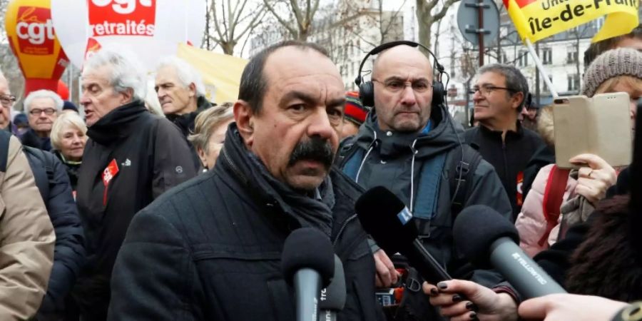 Gegen «soziale Not»: CGT-Chef Philippe Martinez