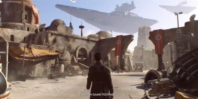 Ein Screenshot des Star Wars Spiels von Visceral Games mit dem Projektnamen «Ragtag». Star Wars Spiel