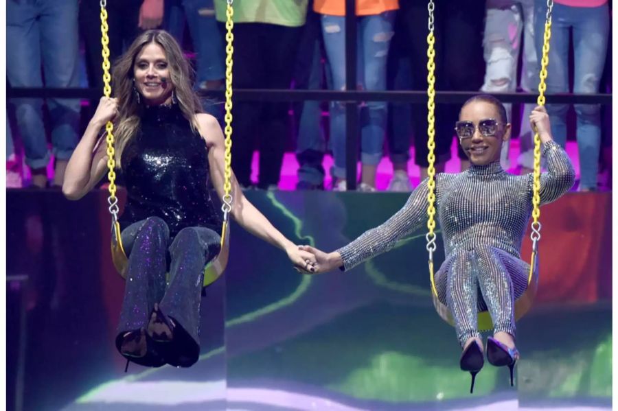 Heidi Klum und Mel.B an den «Kids' Choice Awards».