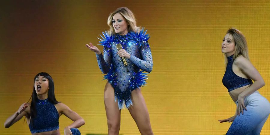 Sexy ist bei ihr Programm: Helene Fischer 2017 auf der Bühne in Zürich.