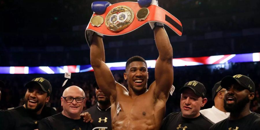 Anthony Joshua verteidigt am Samstag seine Titel in Cardiff.