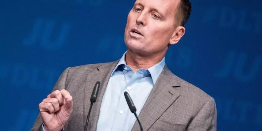 US-Botschafter Richard Grenell: «Amerikanische Sanktionen zu umgehen ist nicht ratsam». Foto: Daniel Bockwoldt