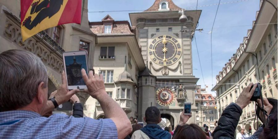 Der Berner Zytgloggenturm hat eine Sanierung nötig.