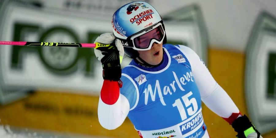 Melanie Meillard zeigt im zweiten Lauf eine tolle Fahrt.