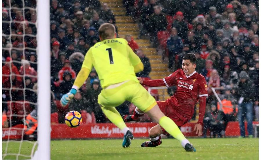 80 Prozent Ballbesitz im Derby gegen den Stadtrivalen Everton, Führung durch Ex-Basler Salah - und trotzdem nur ein Punkt. Wayne Rooney kann für die «Toffees» vom Elfmeterpunkt ausgleichen. Damit verpasst Liverpool den Sieg und den damit verbundenen Vorstoss auf Rang drei.