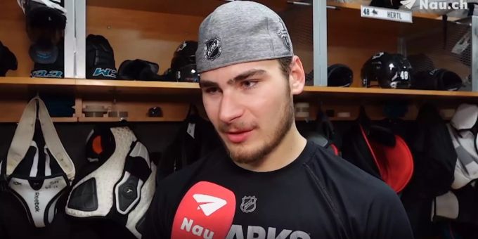 Blues gleichen aus - Timo Meier verliert zweites Spiel gegen San Jose