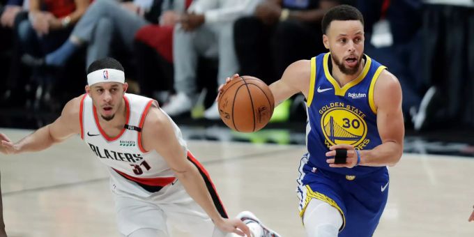 Die Golden State Warriors stehen in der NBA vor dem fünften Finaleinzug en suite. Golden State Warriors NBA