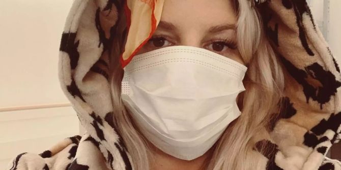 Jessica Simpson im Spital