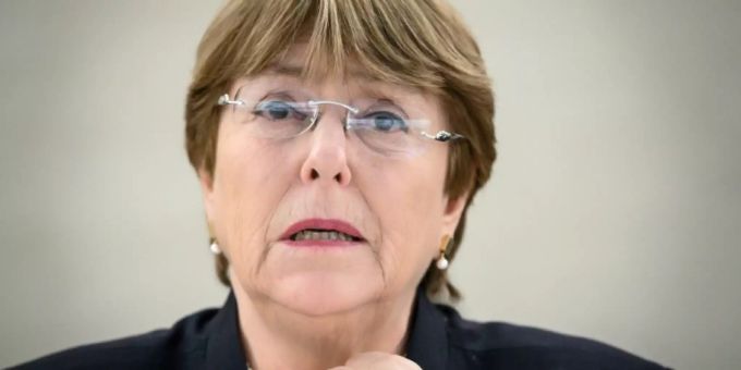 Bachelet vor dem UN-Menschenrechtsrat in Genf Bachelet vor dem UN-Menschenrechtsrat in Genf