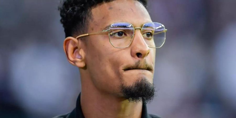 Muss den Rest der Saison wohl als Zuschauer verfolgen: Eintracht-Stürmer Sebastien Haller. Foto: Uwe Anspach