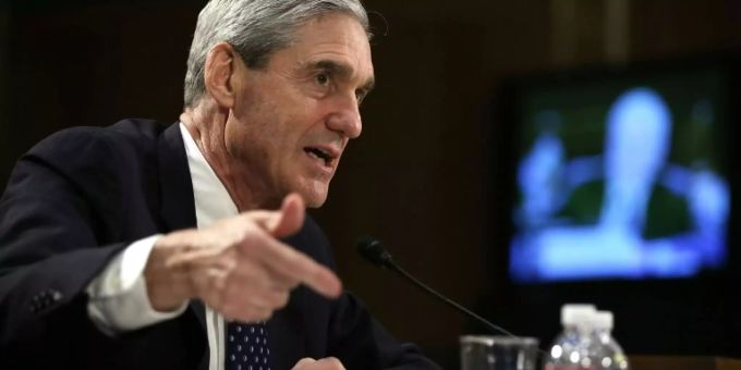 Der US-Sonderermittler Robert Mueller hatte fast zwei Jahre lang die Russland-Affäre untersucht. Robert Mueller Russland-Affäre