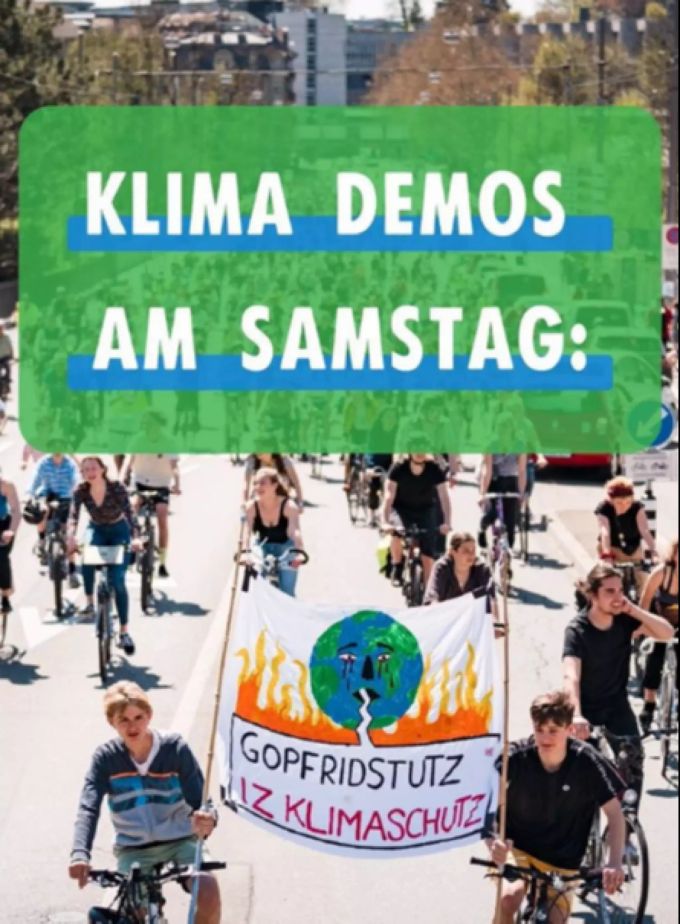 Die jungen Klimaaktivisten rufen über Instagram zum Klimastreik auf. Klimastreik
