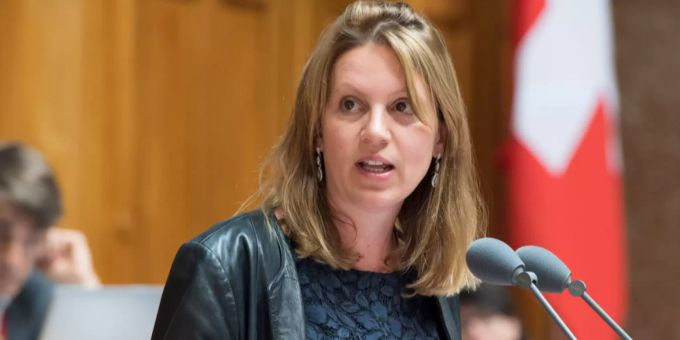 Chantal Galladé will sich nach dem Parteiwechsel von der SP zu den Grünliberalen auch im nationalen Wahlkampf engagieren. Chantal Galladé GLP Wahlen
