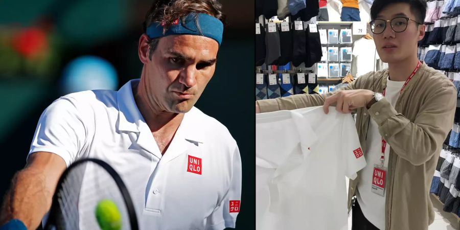 Roger Federer Uniqlo