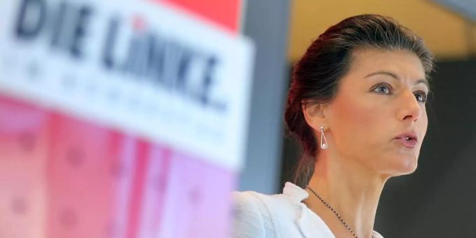 Sahra Wagenknecht (Die Linke) wirft ihrer eigenen Partei vor, sich von den ärmeren Schichten teilweise entfremdet zu haben- Foto: Wolfgang Kumm Sahra Wagenknecht