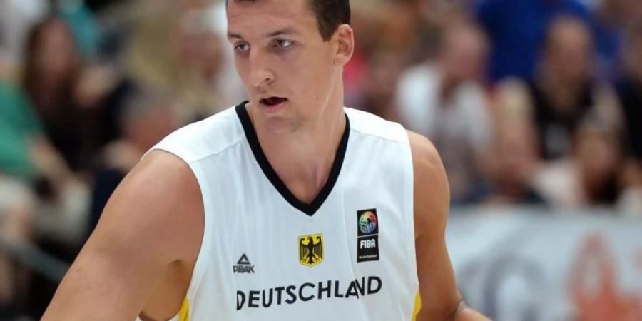 Paul Zipser wird beim Spiel gegen Griechenland vorsichtshalber geschont. Foto: Daniel Reinhardt
