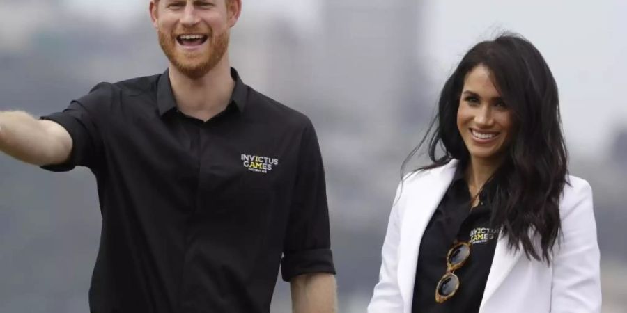 Der Junge ist da: Prinz Harry und Ehefrau Meghan sind zum ersten Mal Eltern geworden. Foto: Kirsty Wigglesworth