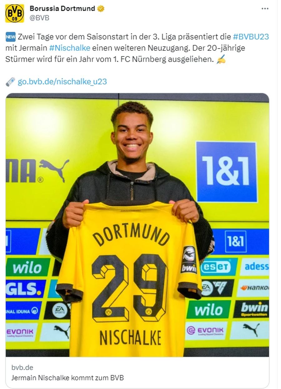 Nischalke beim BVB