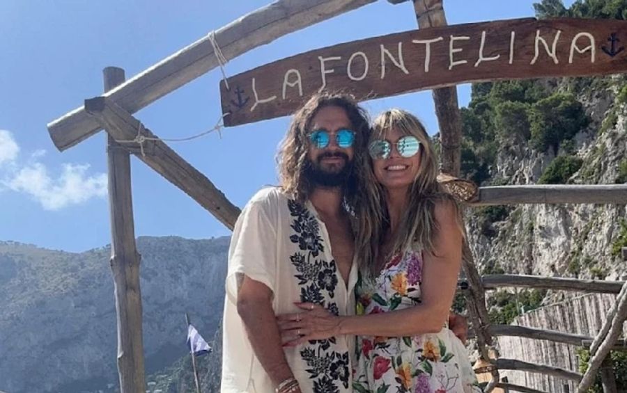 Heidi Klum und Ehemann Tom Kaulitz geniessen ihre gemeinsamen Ferien in Italien.