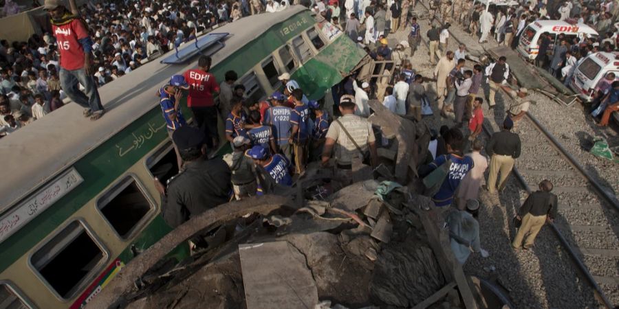 Zugunglück Pakistan