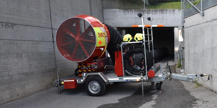 Laax: Rauchentwicklung