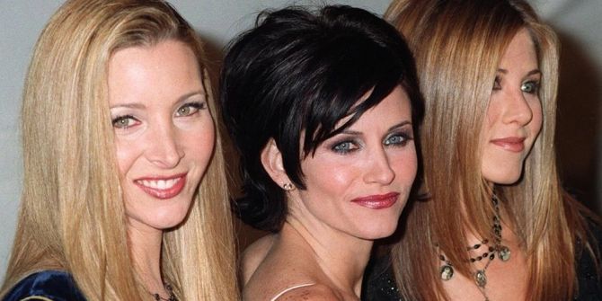 Lisa Kudrow, Courteney Cox und Jennifer Aniston