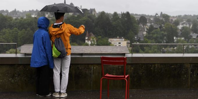 Am Sonntag wird es vielerorts wieder nass. wetter sommer