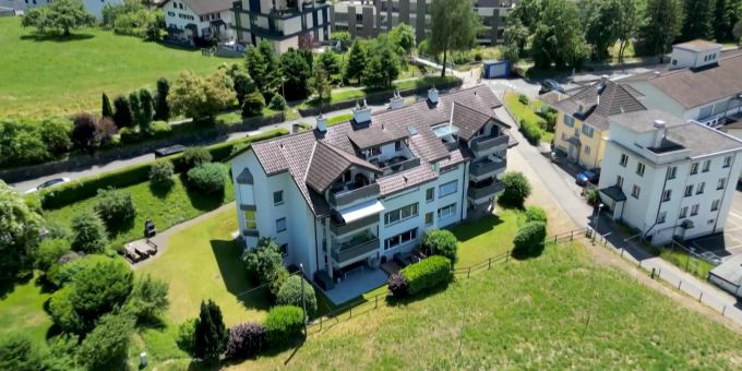 In diesem Gebäude in Seewen SZ wird in der Urig-Schule unterrichtet werden. seewen