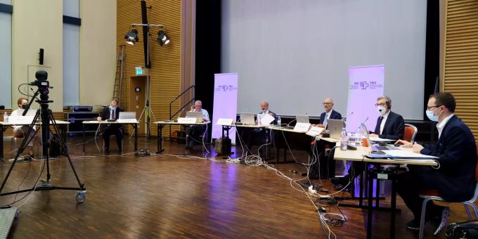 Die Delegiertenversammlung des Schweizerischen Israelitischen Gemeindebundes. juden