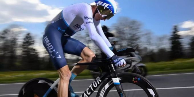 Chris Froome fährt für das Team Israel Start-Up Nation. Chris Froome