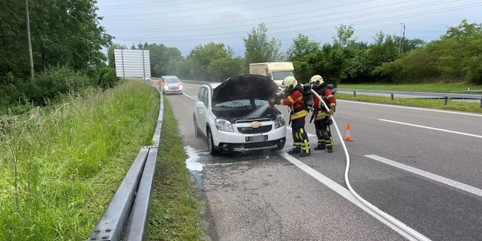 Beim Brand wurde niemand verletzt.