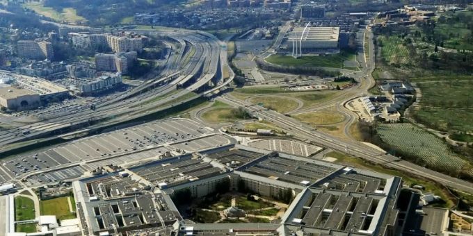 Blick auf das Pentagon Blick auf das Pentagon