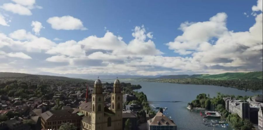 In Zürich gibt es die Grossmünster und...