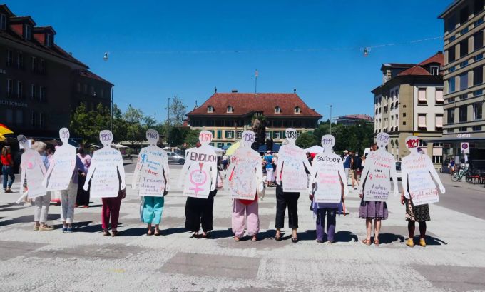 Frauenstreik Bern Grosis