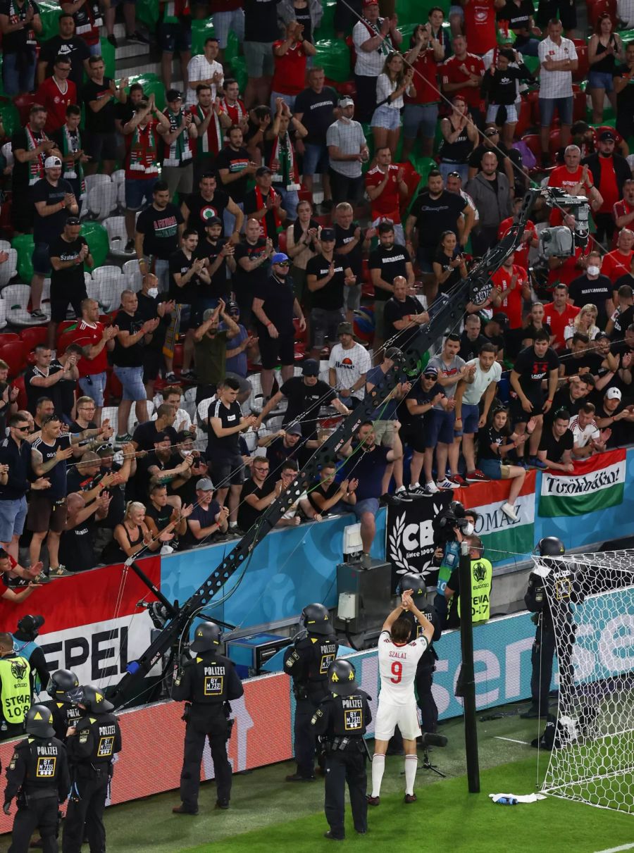 Ungarn Euro 2020 Polizei