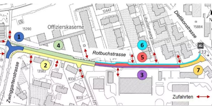 Dübendorf: Erneuerung der Kanalisation. Dübendorf