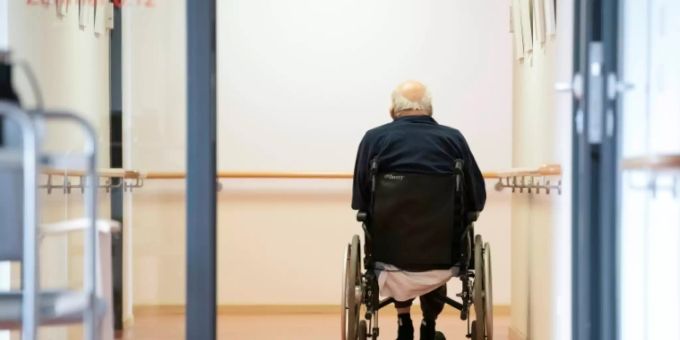 Bewohner eines Pflegeheims in Stuttgart Bewohner eines Pflegeheims in Stuttgart