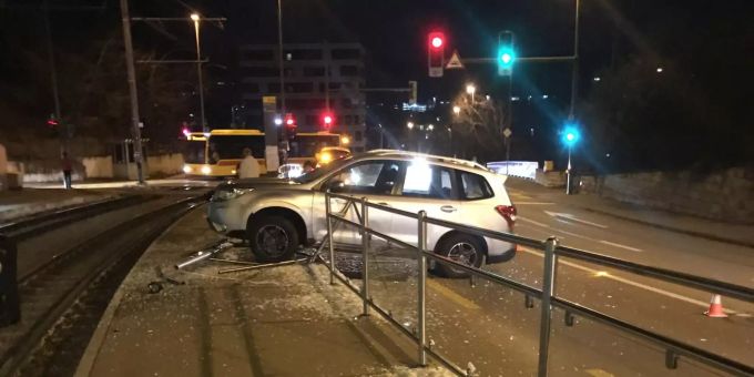 Selbstunfall in Arlesheim Selbstunfall Arlesheim