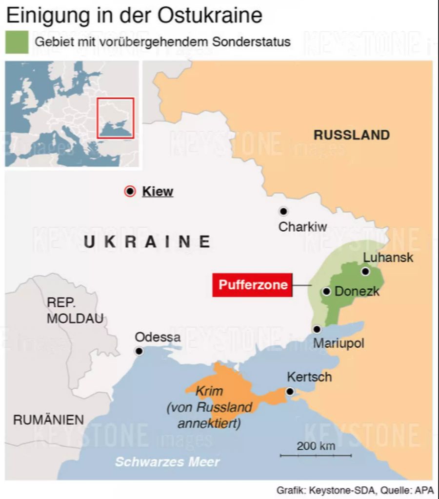 Ukraine-Konflikt Minsker Abkommen