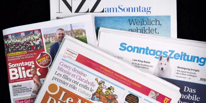 Der Nationalrat will keine neuen Medienartikel in der Verfassung. zeitungen