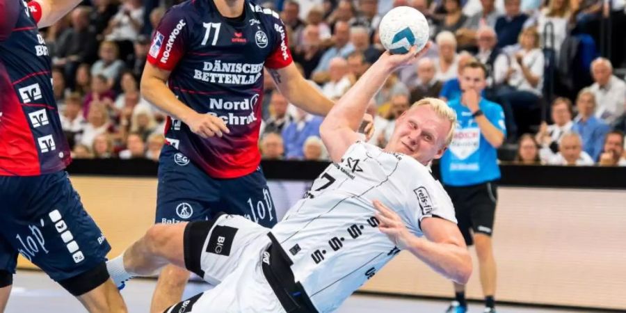 Der Kieler Patrick Wiencek wird den deutschen Handballern in Kroatien fehlen. Foto: Benjamin Nolte/dpa