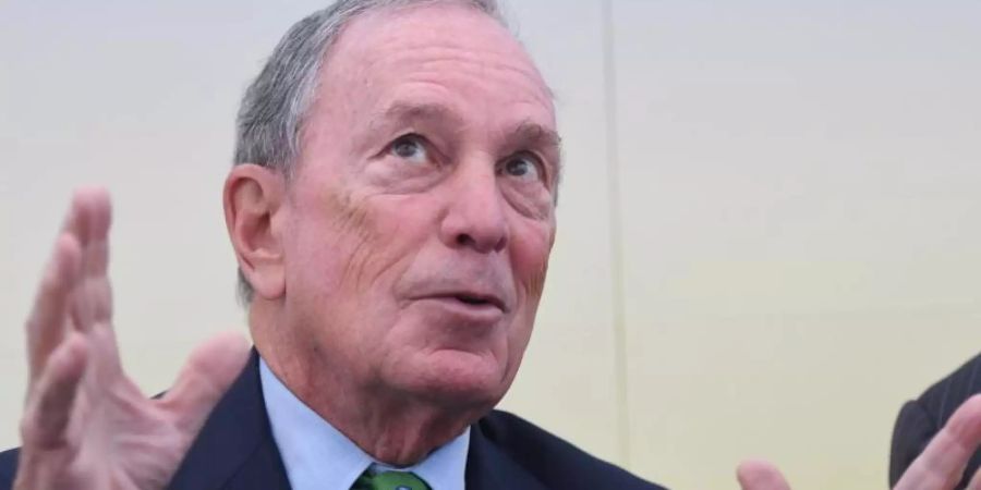 Der ehemalige Bürgermeister von New York, Michael Bloomberg, bereitet seine Präsidentschaftskandidatur vor. Foto: Henning Kaiser/dpa