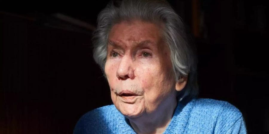 Vera Friedländer ist im Alter von 91 Jahren gestorben. Foto: Annette Riedl/dpa