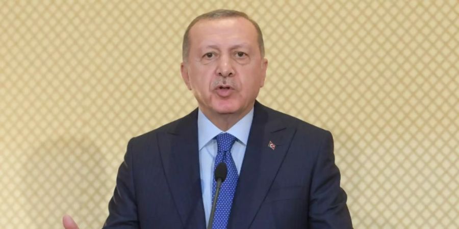 Der türkische Präsident Recep Tayyip Erdogan