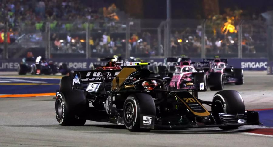Formel 1 Magnussen Plastik
