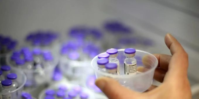 Der Impfstoff von Biontech/Pfizer Der Impfstoff von Biontech/Pfizer