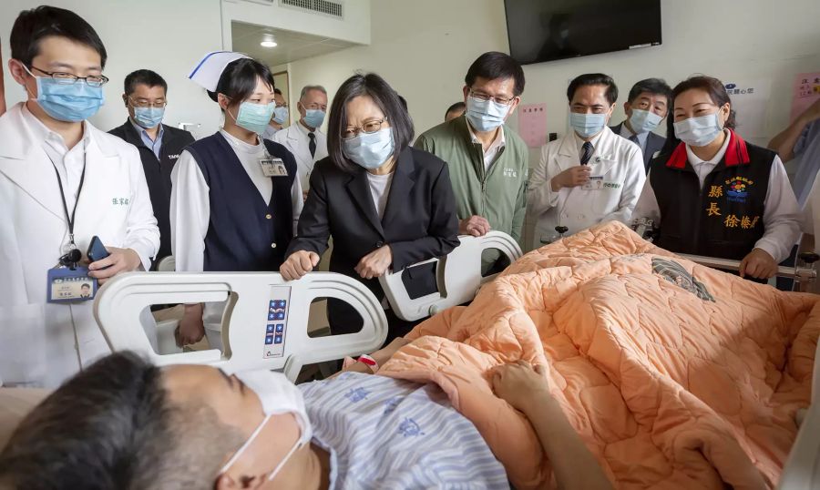 Taiwan Zugunglück Spital Krankenhaus